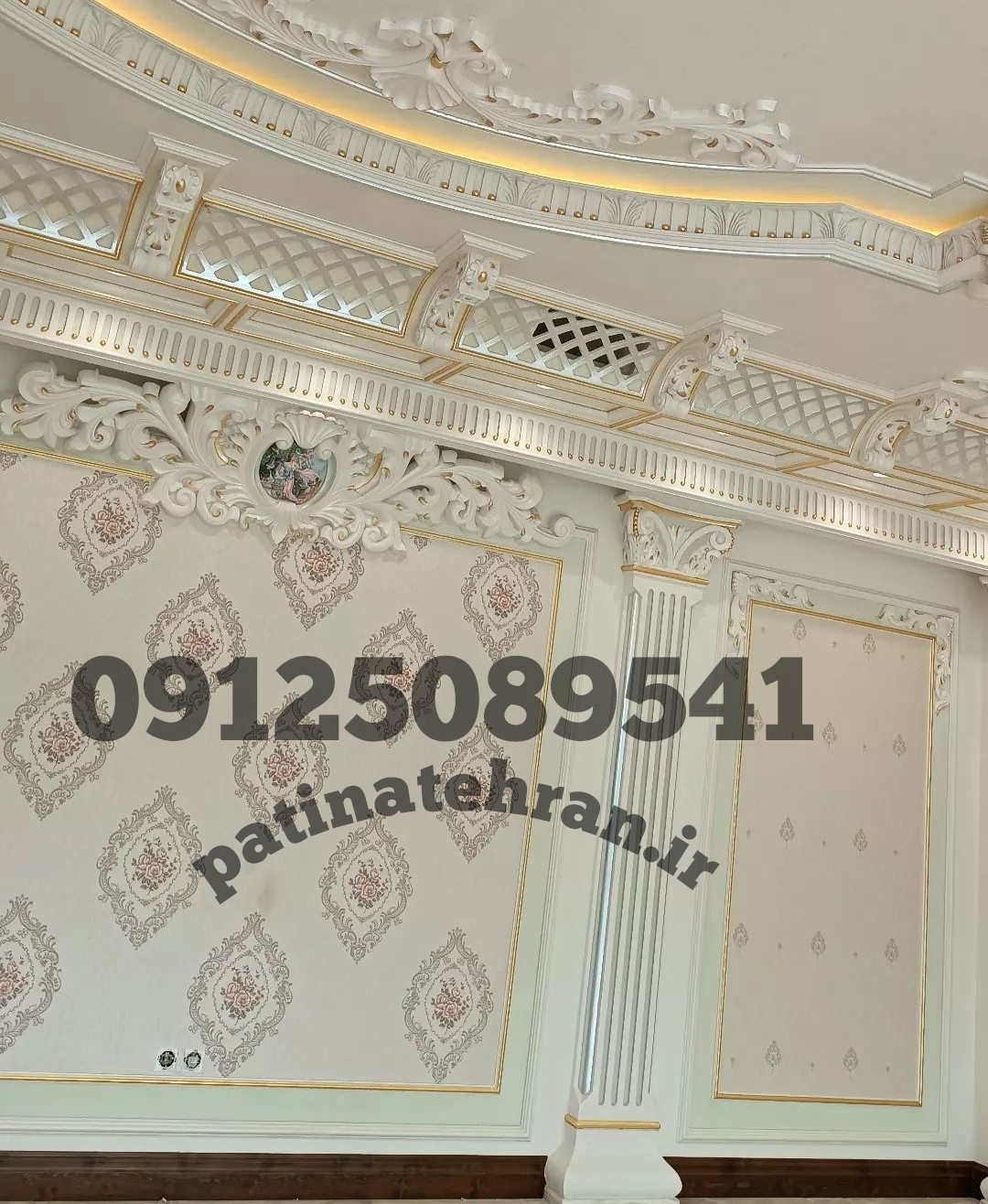 پتینه کاری ونک_ورق طلا ونک